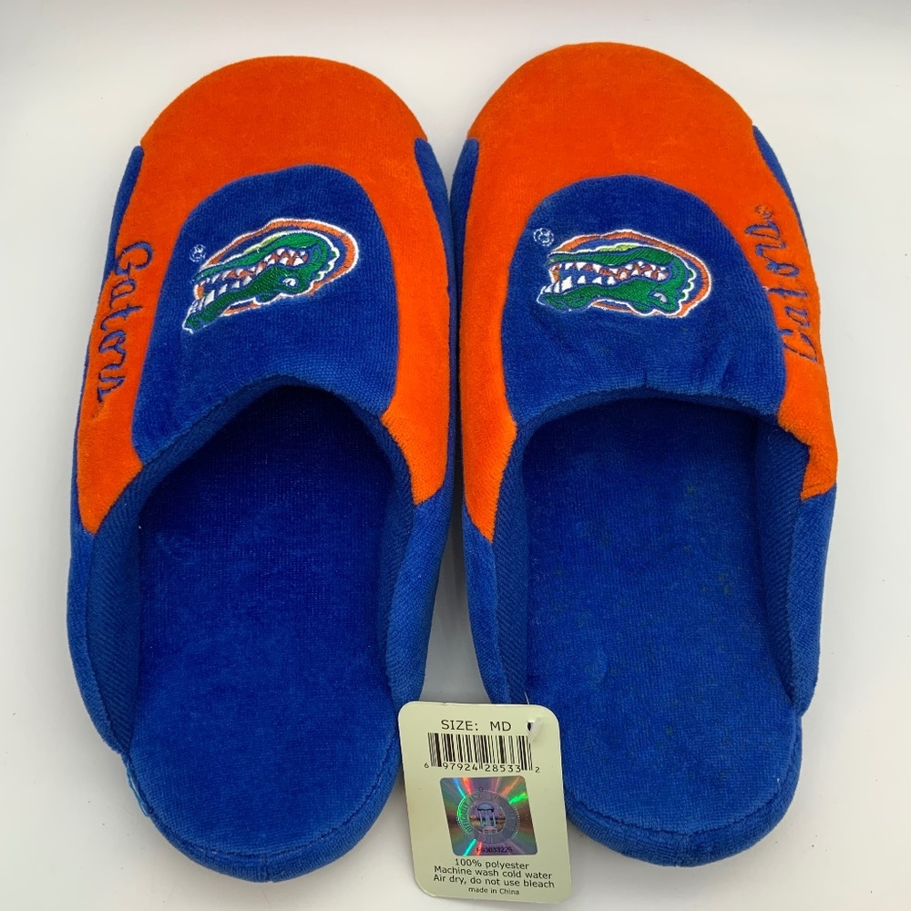 University Kicks University of Florida Gators UF Slippers Size Medium